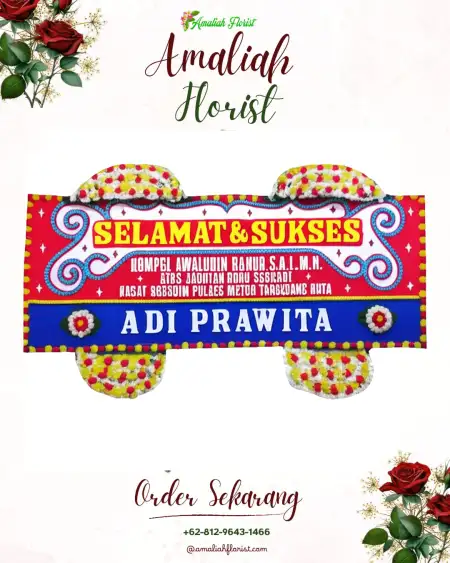 Papan Bunga Ucapan Selamat Sumalumung
