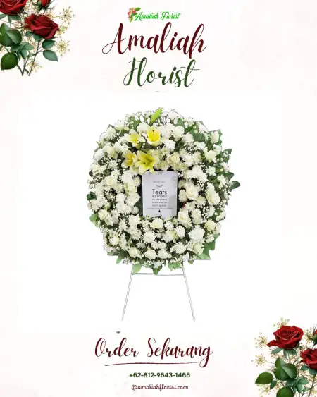 Krans Bunga Duka Sumalumung